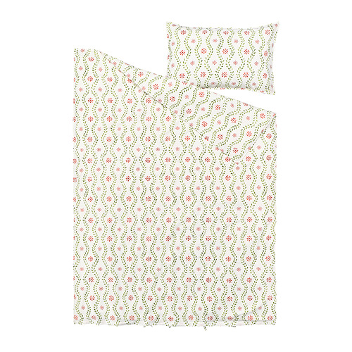 FYRISVIDE duvet cover and pillowcase