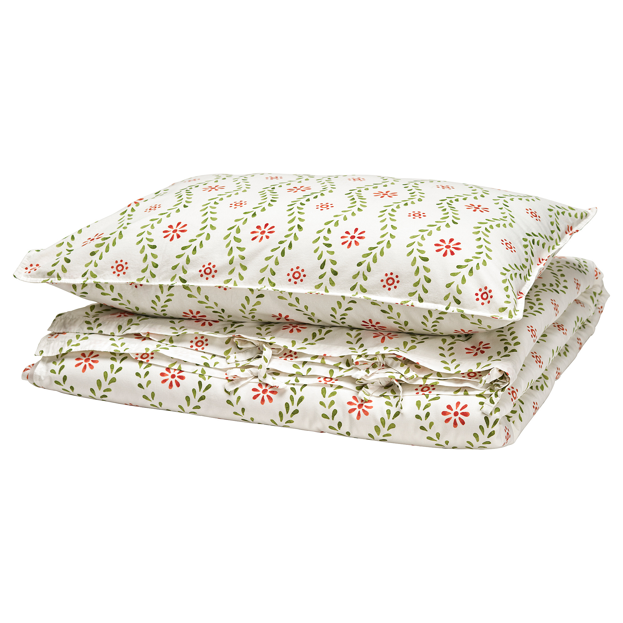 FYRISVIDE duvet cover and pillowcase
