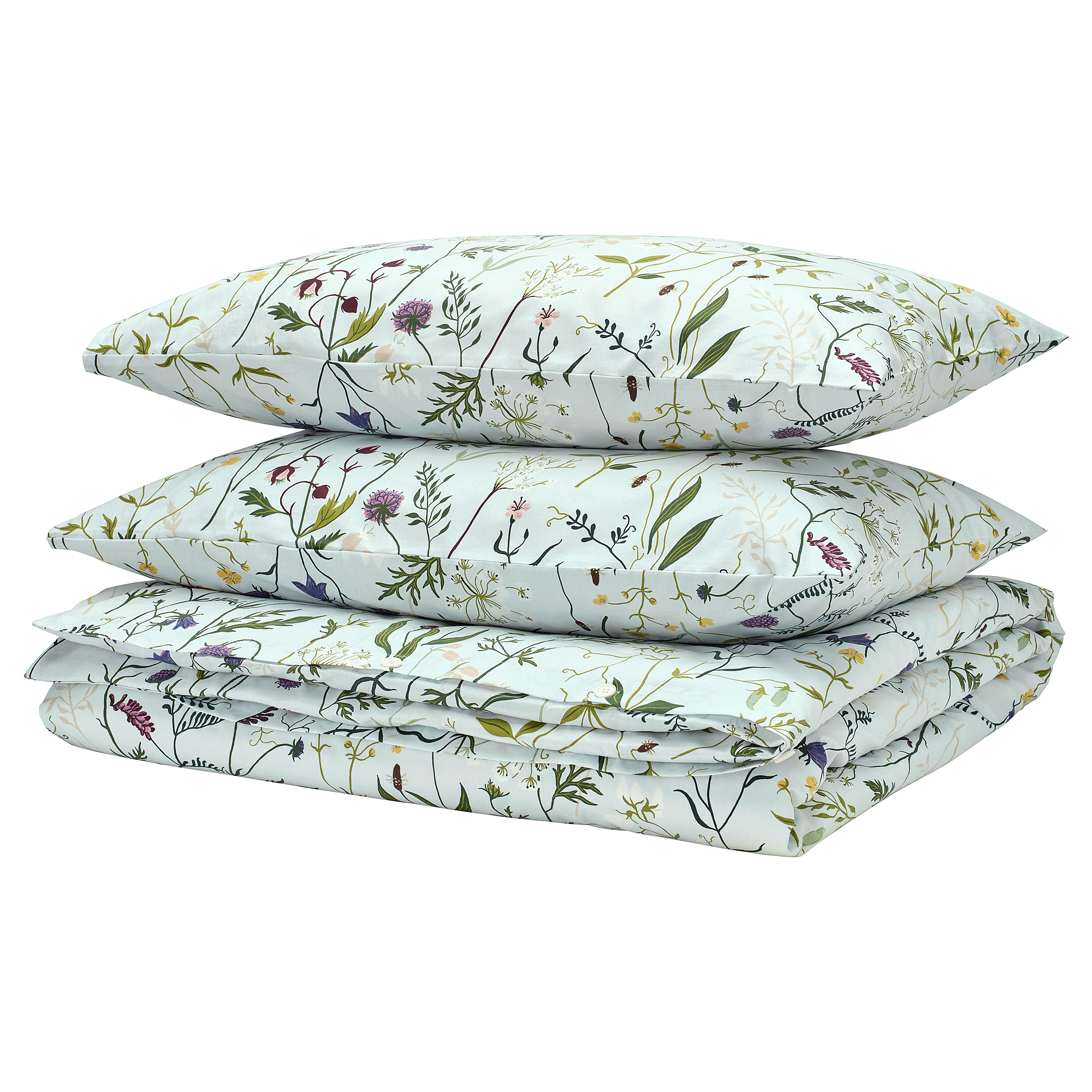 MATTOXBÄR duvet cover and 2 pillowcases