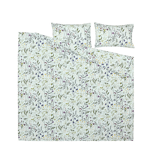 MATTOXBÄR duvet cover and 2 pillowcases