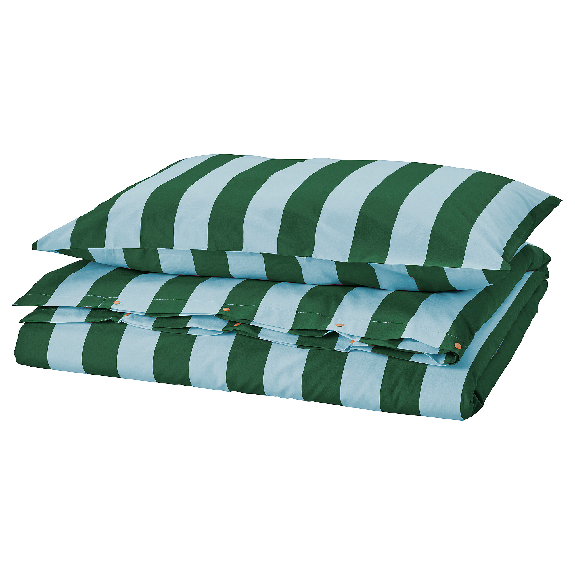 SLÅNHÖSTMAL duvet cover and pillowcase