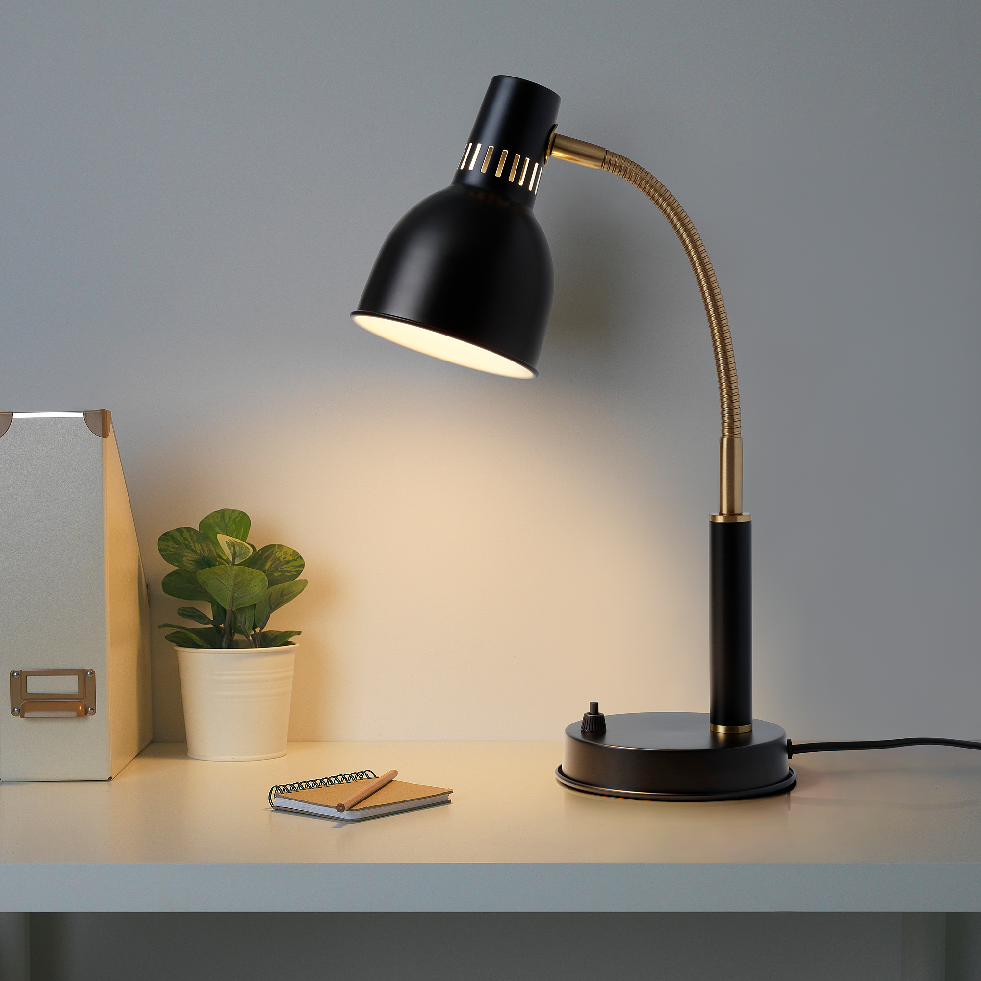 BASTERUD work lamp, black IKEA Hong Kong and Macau