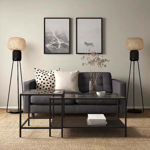 SYMFONISK floor lamp with WiFi speaker