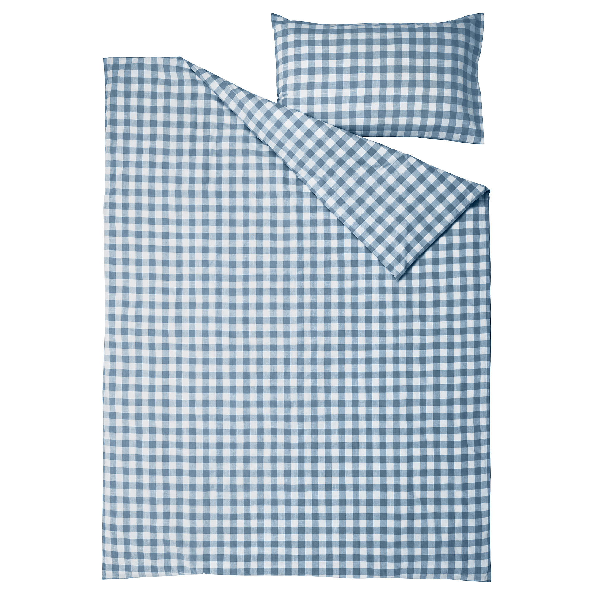 EKTANDVINGE duvet cover and pillowcase