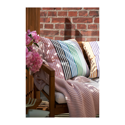 GULLBERGSÖ cushion cover, 50x50 cm, in/outdoor, multicolour