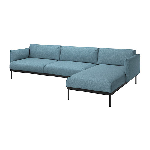 ÄPPLARYD 4-seat sofa with chaise longue