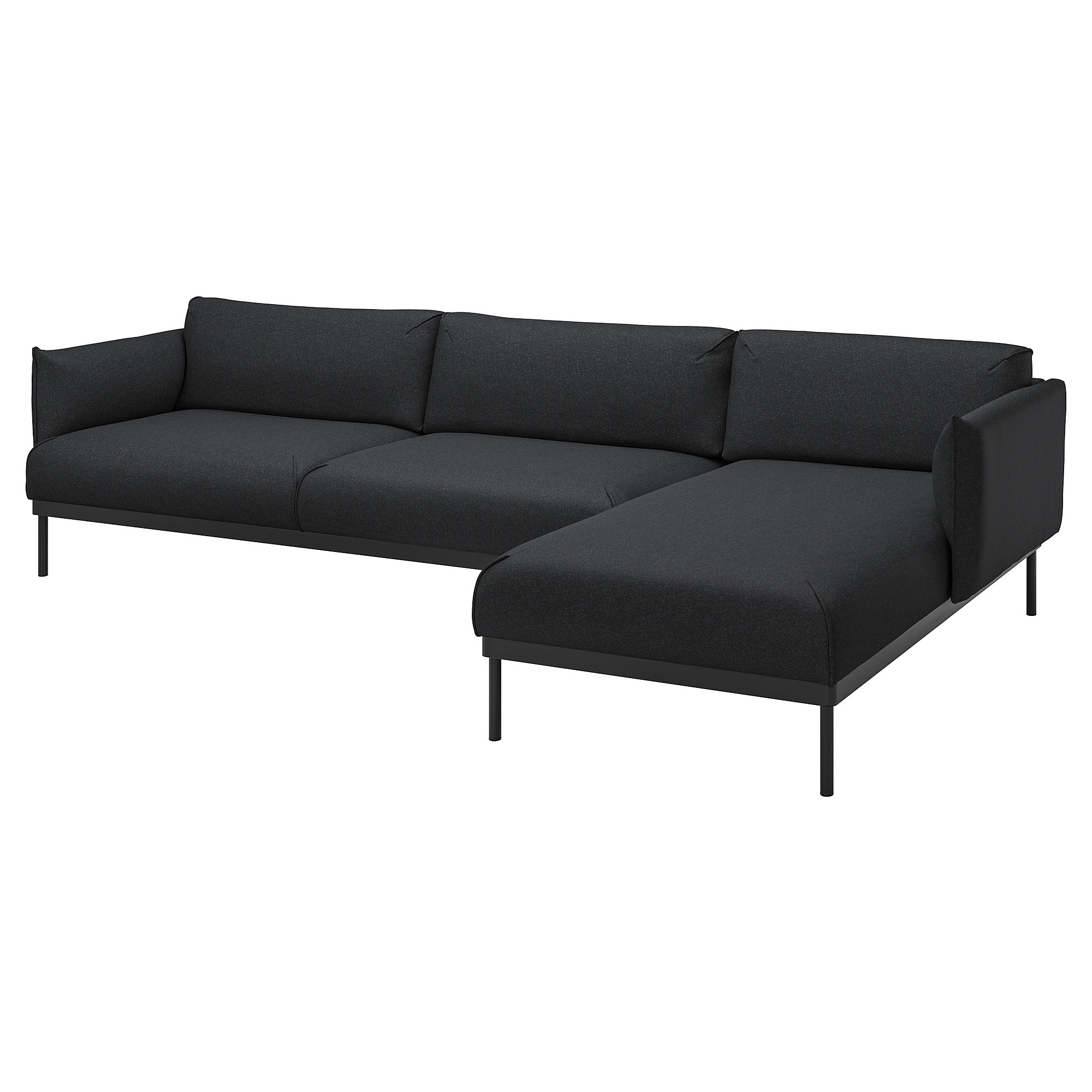 ÄPPLARYD 4-seat sofa with chaise longue