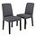 BERGMUND - chair, black/Gunnared medium grey | IKEA Hong Kong and Macau - PE858829_S1
