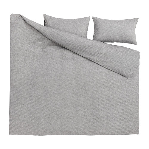 VÄSTKUSTROS duvet cover and 2 pillowcases