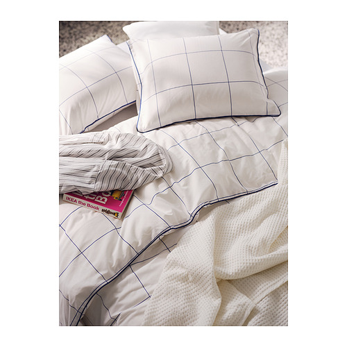 BREDVECKLARE 被套連2個枕袋