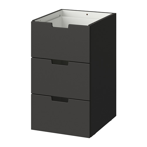 NORDLI 三格抽屜櫃