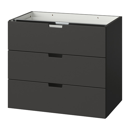 NORDLI 三格抽屜櫃