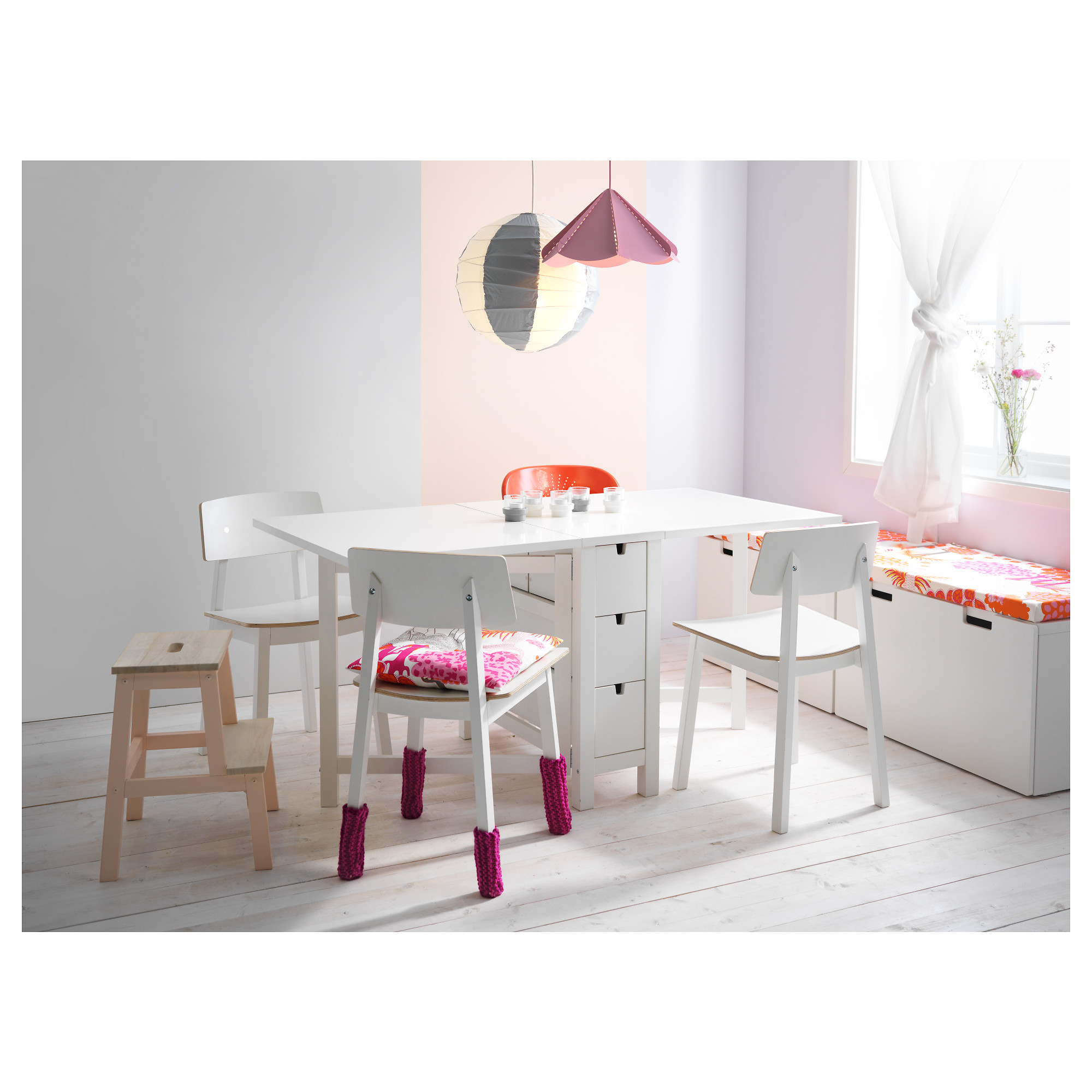 NORDEN gateleg table white IKEA Hong Kong and Macau