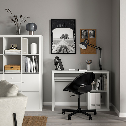 KALLAX/ELDBERGET desk and chair
