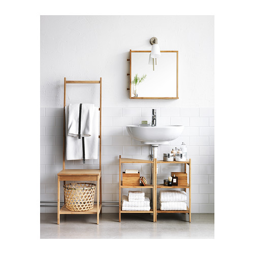 RÅGRUND towel rack chair