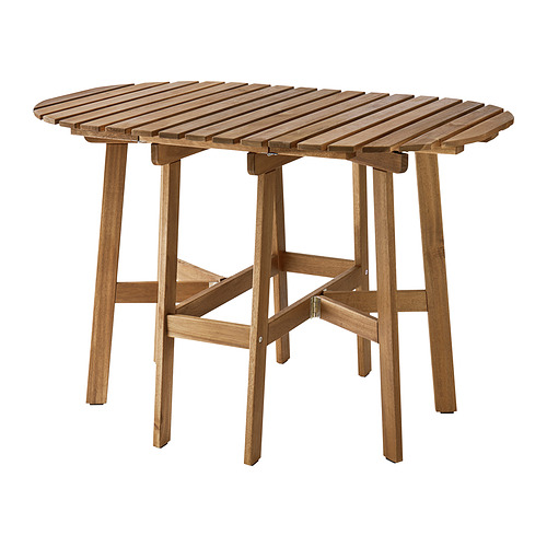 ASKHOLMEN gateleg table, outdoor