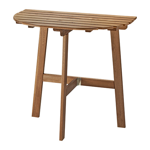 ASKHOLMEN table for wall, outdoor