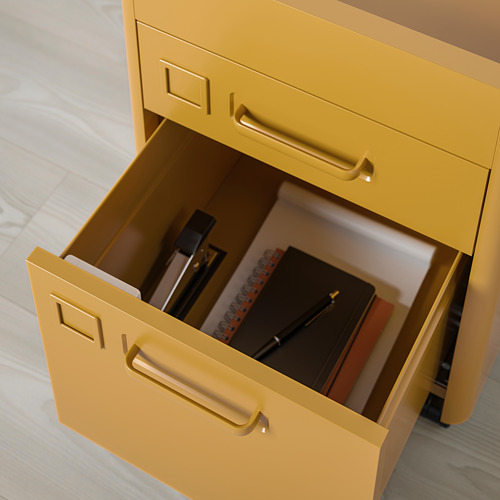 IDÅSEN drawer unit with smart lock