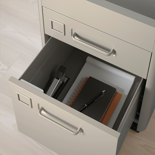 IDÅSEN drawer unit with smart lock