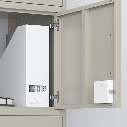 IDÅSEN high cabinet with smart lock