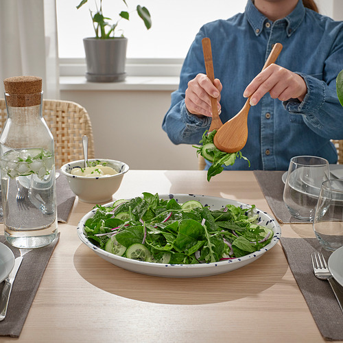 SILVERSIDA serving plate