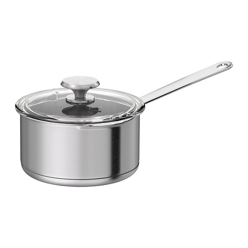 HEMKOMST saucepan with lid