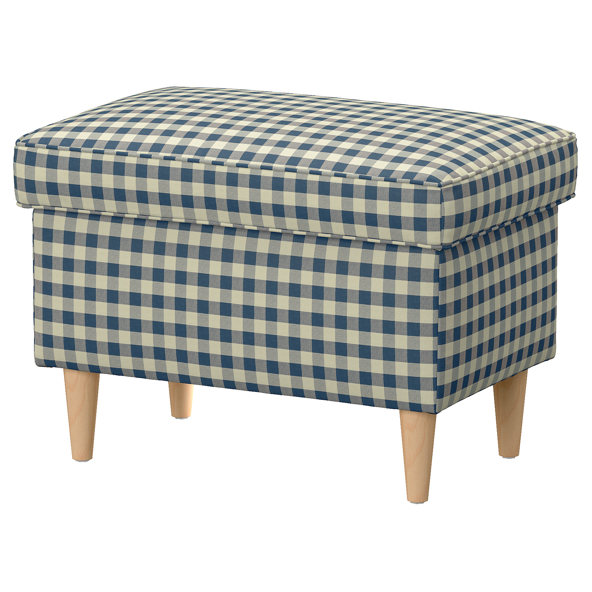 STRANDMON footstool with storage