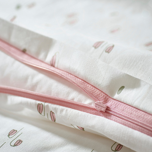 GULDVÄVARE duvet cover 1 pillowcase for cot