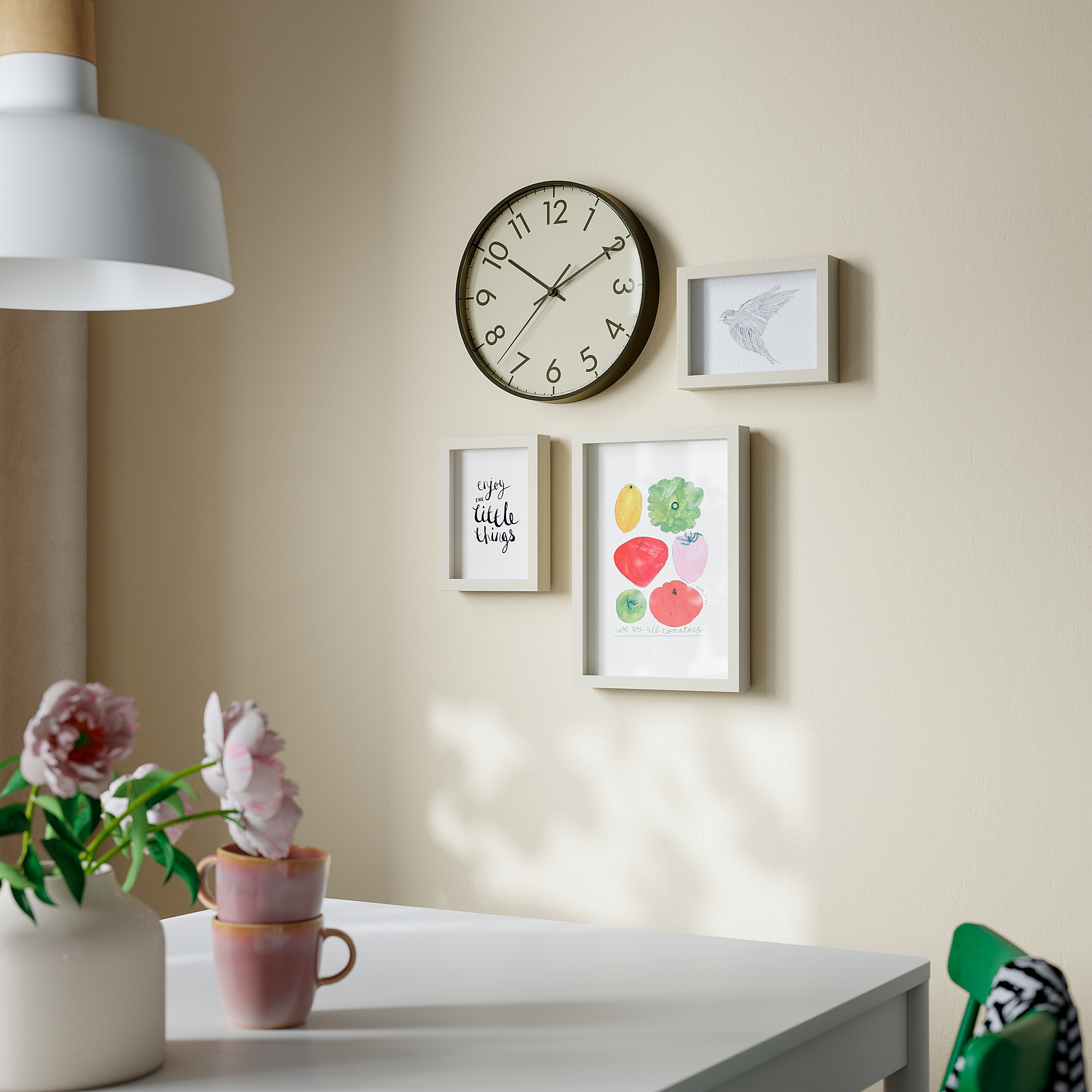 TALLSPARV wall clock
