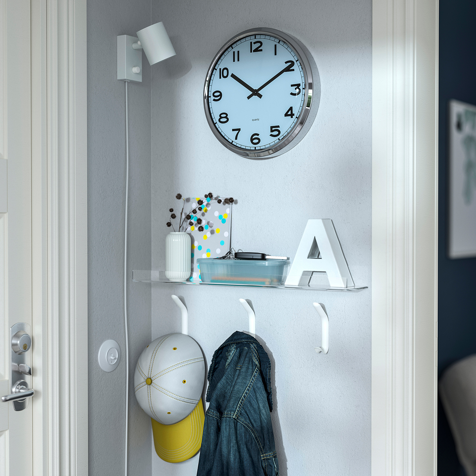 PUGG wall clock