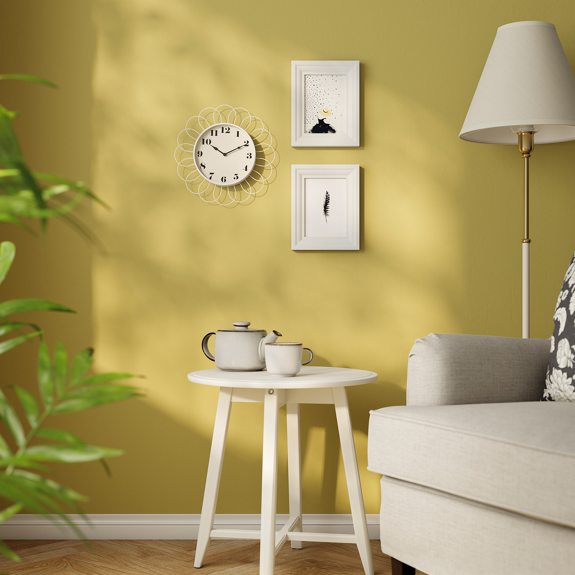 KOPPARDUVA wall clock