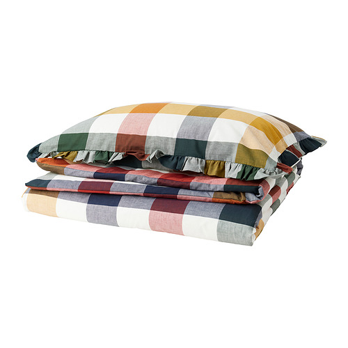 ALHÄNGEMAL duvet cover and pillowcase
