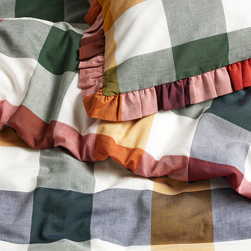ALHÄNGEMAL duvet cover and pillowcase