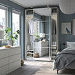 PAX/AULI wardrobe with sliding doors