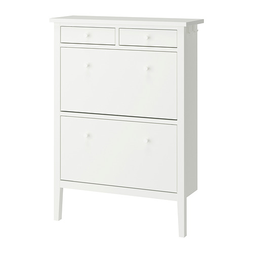 GULLABERG - shoe cabinet with 2 compartments, white, 88x30x122 cm | IKEA Hong Kong and Macau - PE962849_S4