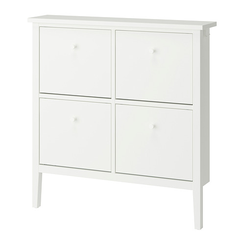 GULLABERG - shoe cabinet with 4 compartments, white, 105x22x107 cm | IKEA Hong Kong and Macau - PE962850_S4