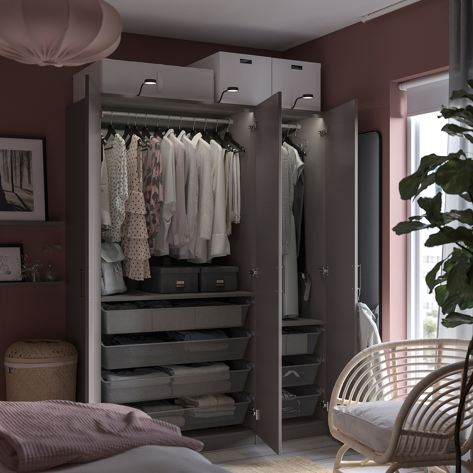 PAX/FORSAND wardrobe
