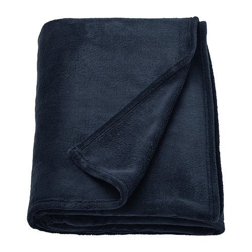 TRATTVIVA bedspread, blackblue, 150x250 cm IKEA Hong Kong and Macau