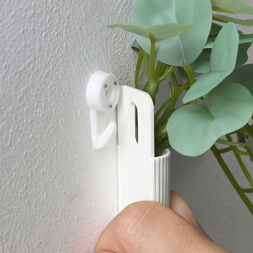 FEJKA artificial plant with wall holder