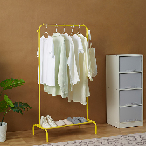 BRUKSVARA clothes rack yellow 78x147 cm IKEA Hong Kong and Macau