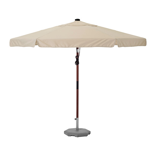 BETSÖ/VÅRHOLMEN parasol with base
