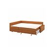 KLAGSHAMN/FRIHETEN corner sofa-bed with storage