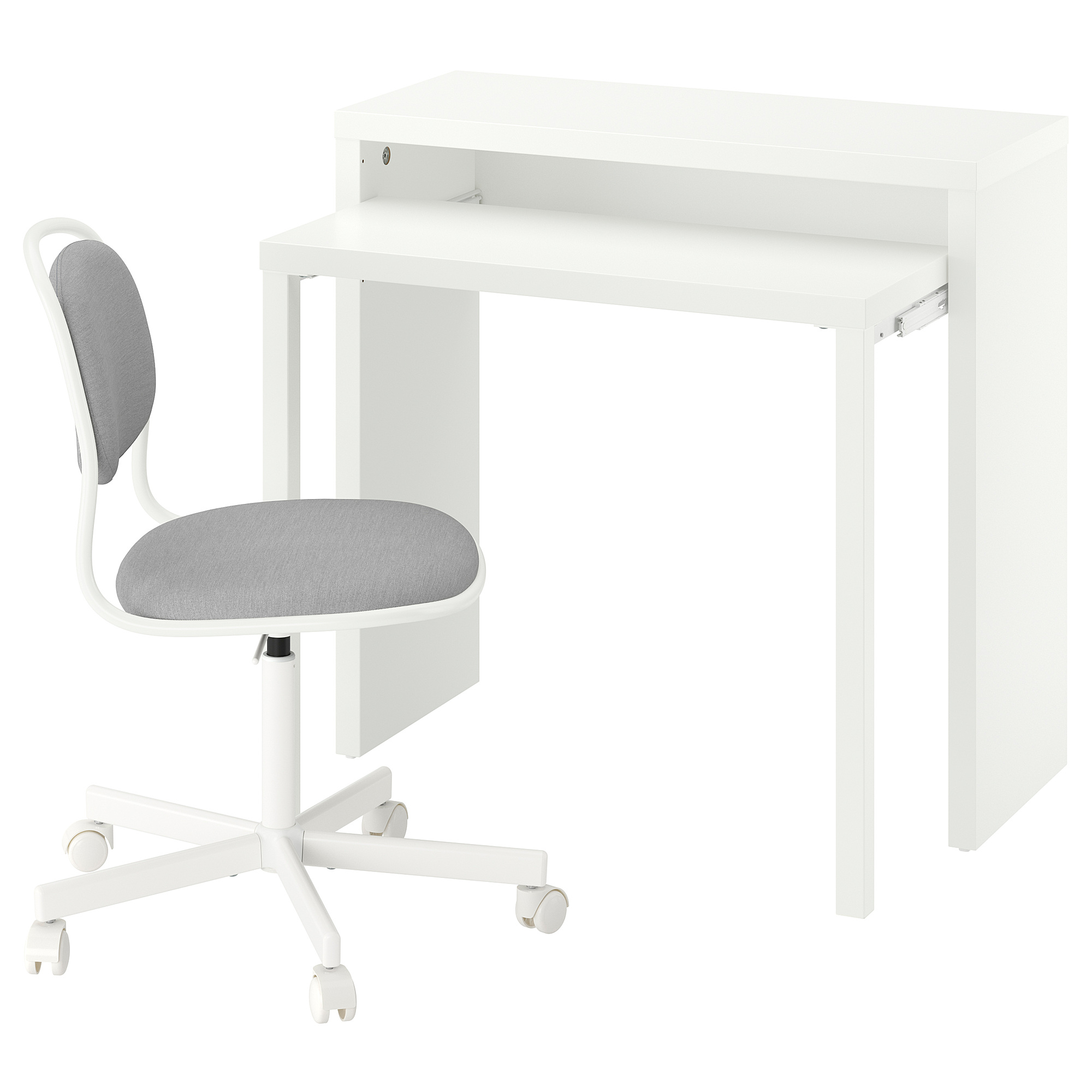 LÄNGDHOPP/ÖRFJÄLL desk and chair