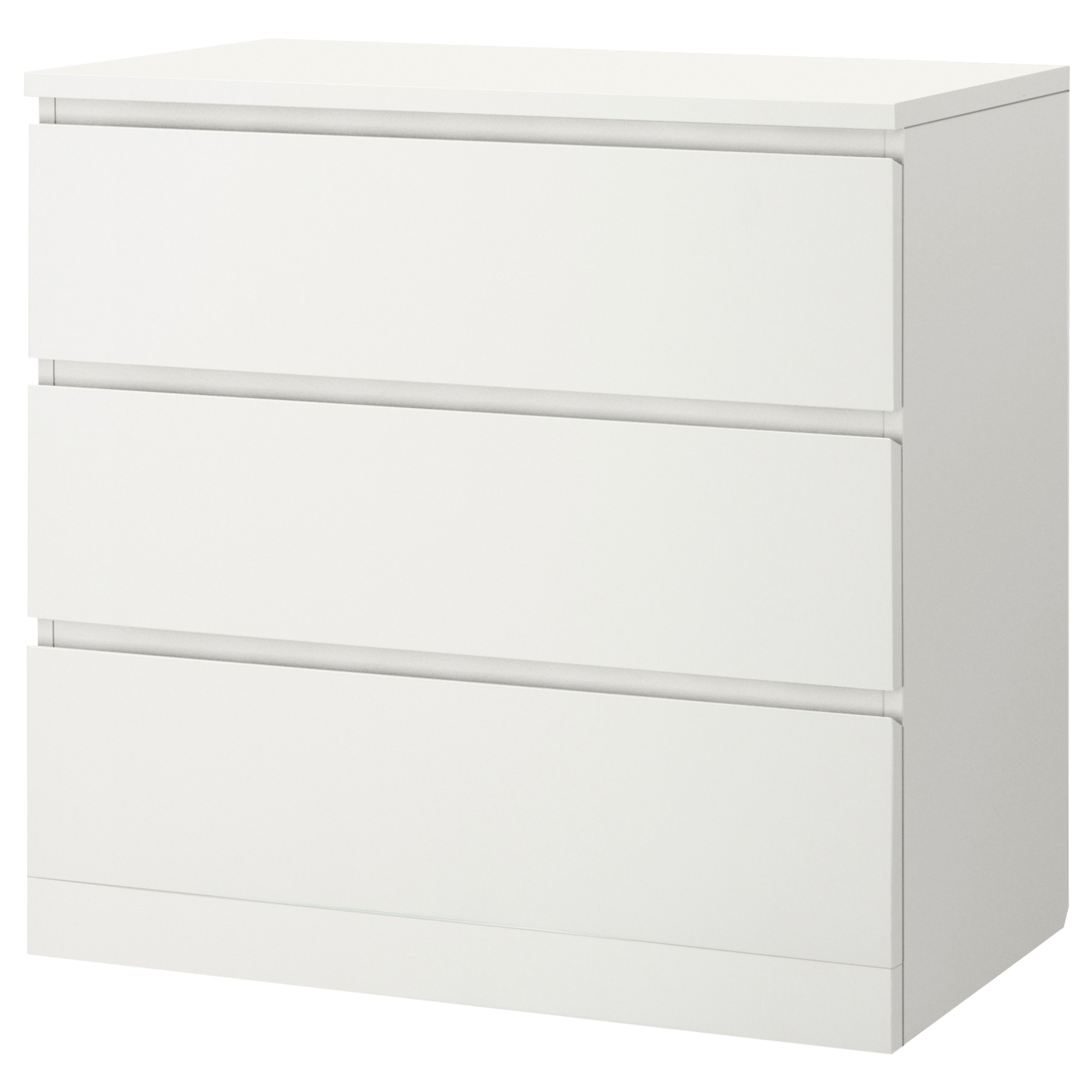 Malm Chest Of 3 Drawers White Ikea Hong Kong