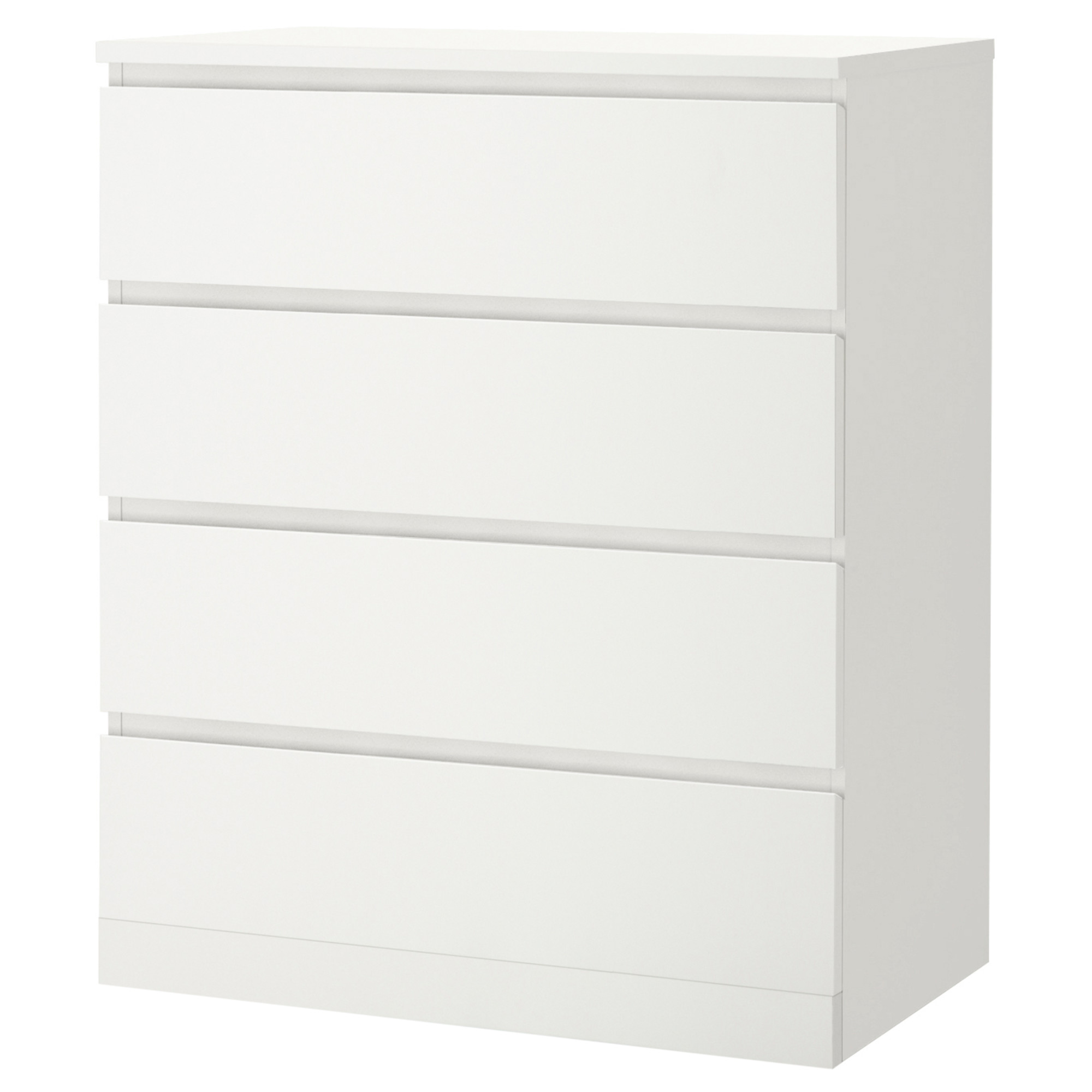Malm 四格抽屜櫃 白色 Ikea 香港及澳門