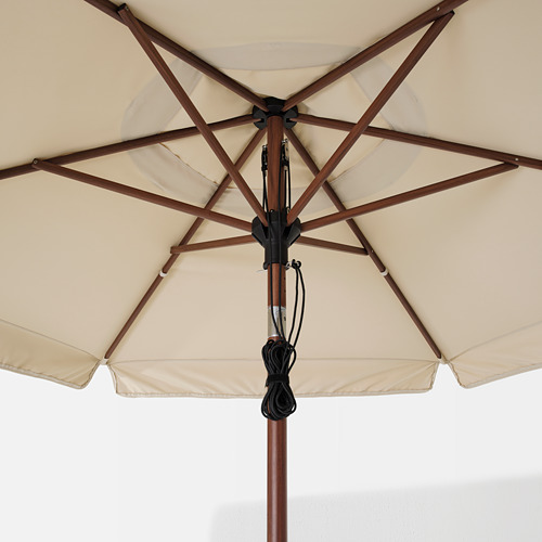 BETSÖ/VÅRHOLMEN parasol with base