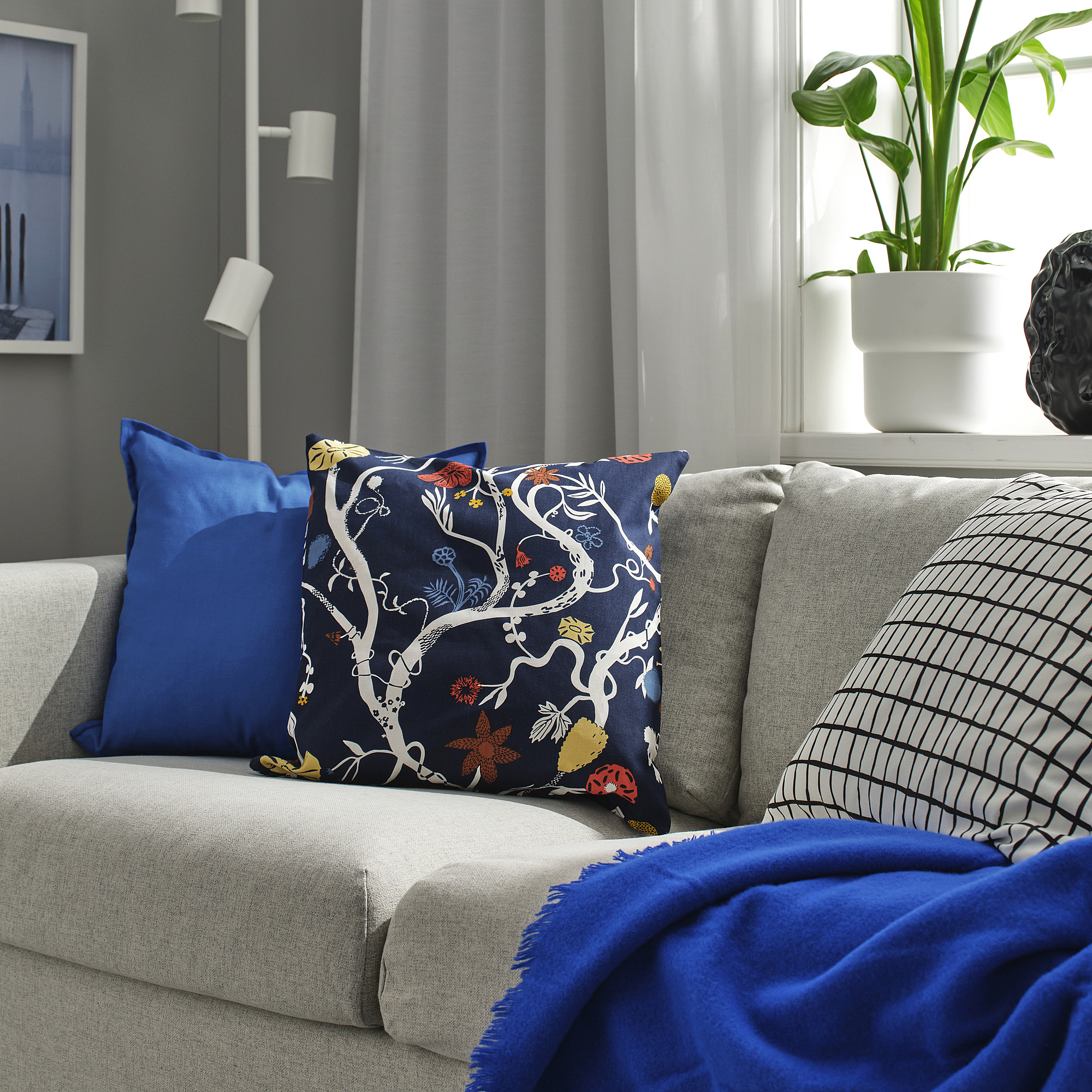 REVFINGERÖRT cushion cover