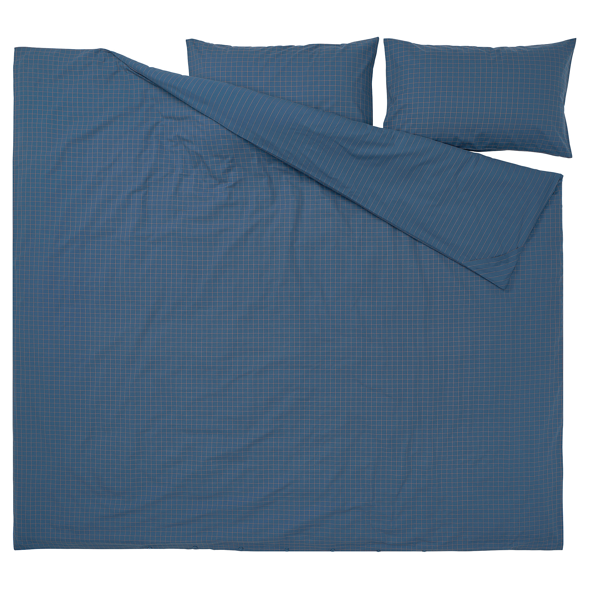 DOFTAKLEJA duvet cover and 2 pillowcases