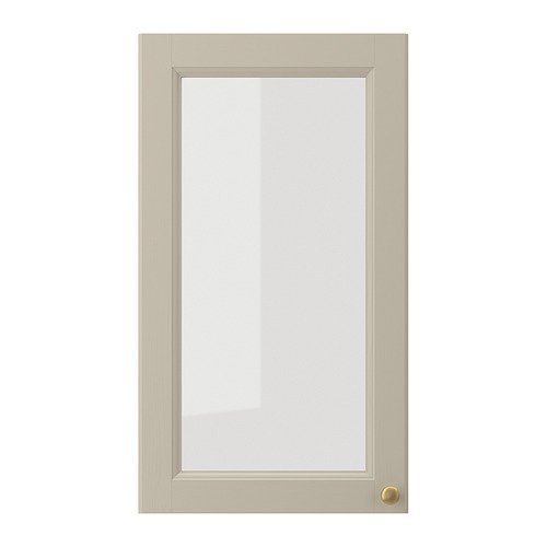 GULDDRAGARE - glass door, beige/clear glass, 38x67 cm | IKEA Hong Kong and Macau - E1001823_S4