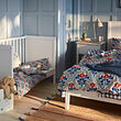 SÄTERVIDE duvet cover and 2 pillowcases